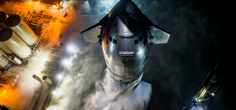 Секрет Starship: Илон Маск рассказал, почему корабль наполовину чёрный, наполовину серебристый